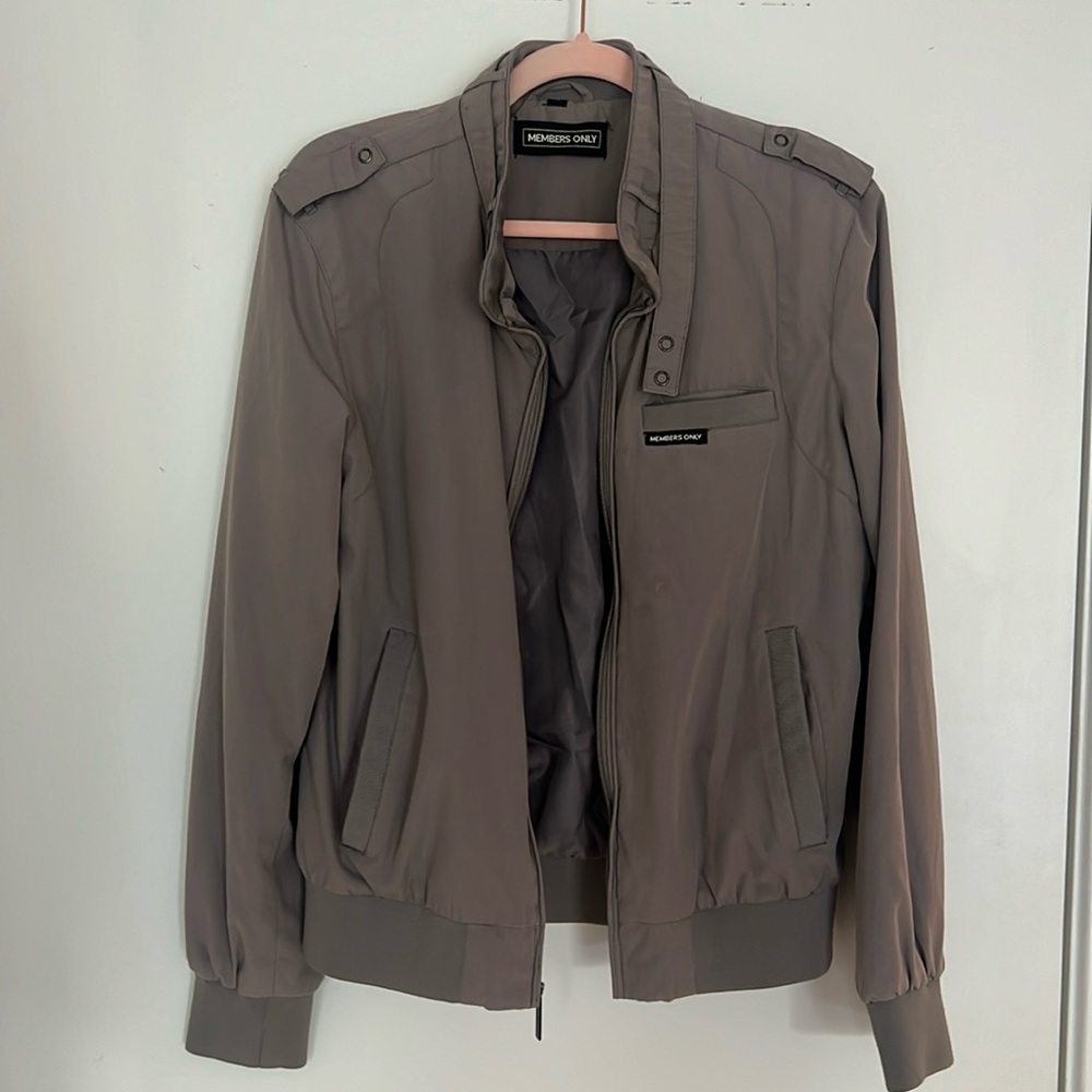 Members only vintage bomber jacket